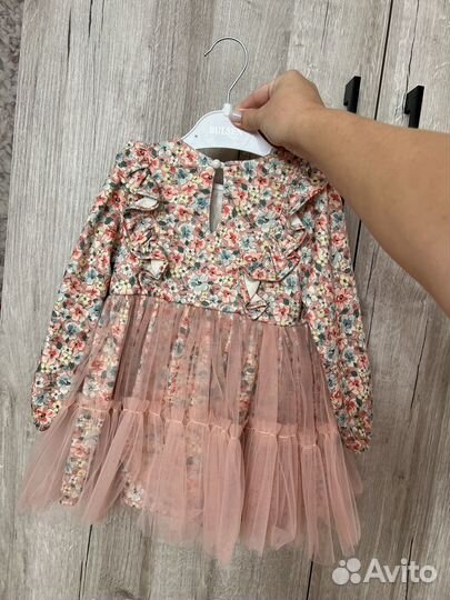 Платье для девочки 92