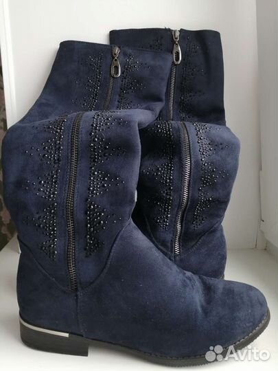 Сапоги демисезонные женские 38