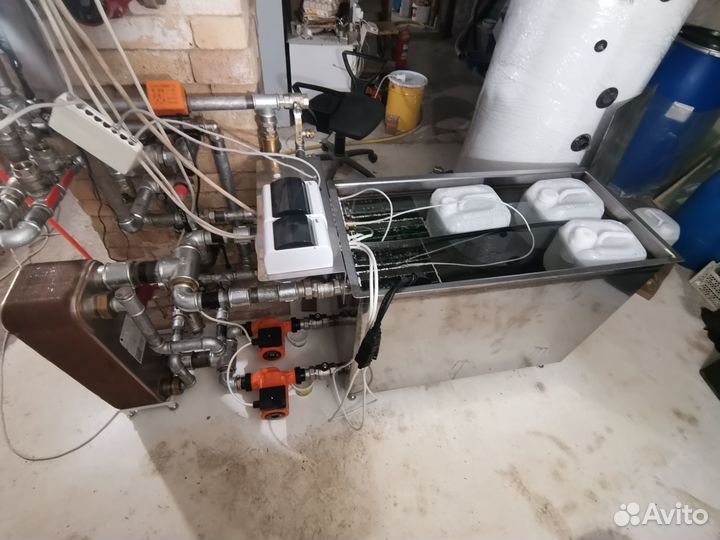 Крипто котел на 6 Antminer s19 для отопления