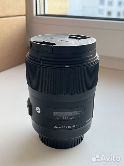 Объектив Sigma AF 35mm f/1.4 Art Canon EF
