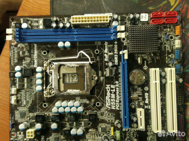 Asrock h55m le материнская плата купить в Верхней Пышме | Электроника ...