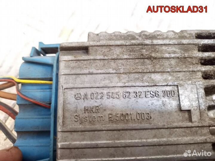 Блок управления вентилятором Mercedes Benz W210