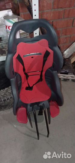 Детское велокресло на багажник