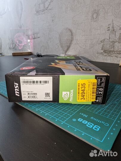 Видеокарта MSI GeForce GT730 4gb