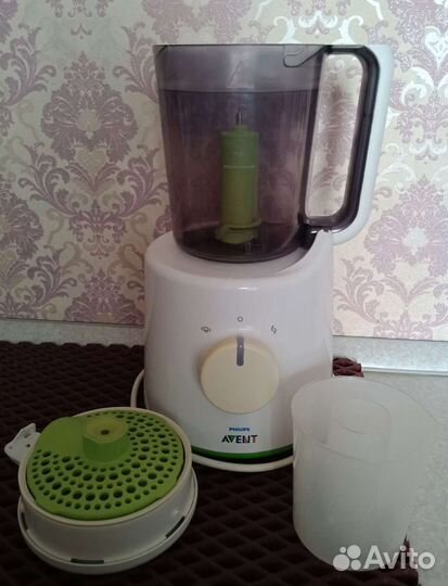 Пароварка блендер philips avent 2 в 1