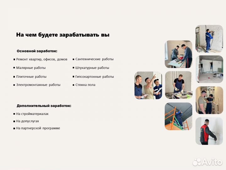 Готовый бизнес на услугах ремонт квартир в Тюмени