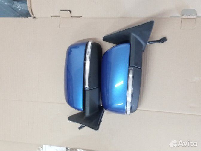 Зеркала заднего вида на приору 2110 цвет Синий