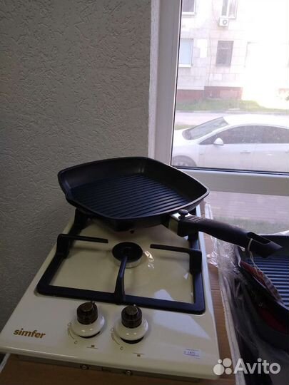 Сковорода-гриль Rondell Escurion 28х28 см