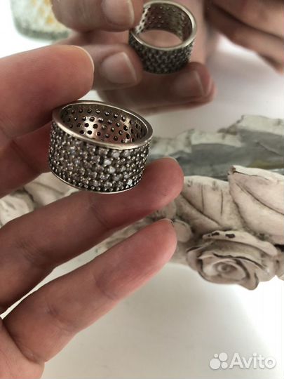 Серебряное кольцо женское