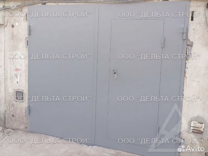 Ворота распашные двустворчатые 2040х2540мм