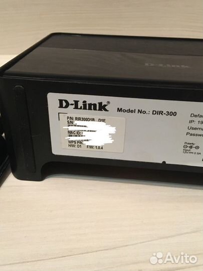Роутер d-link dir 300