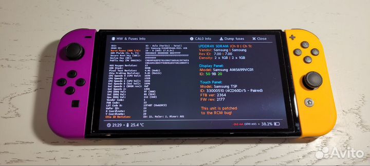 Nintendo Switch Oled Прошитый 128GB