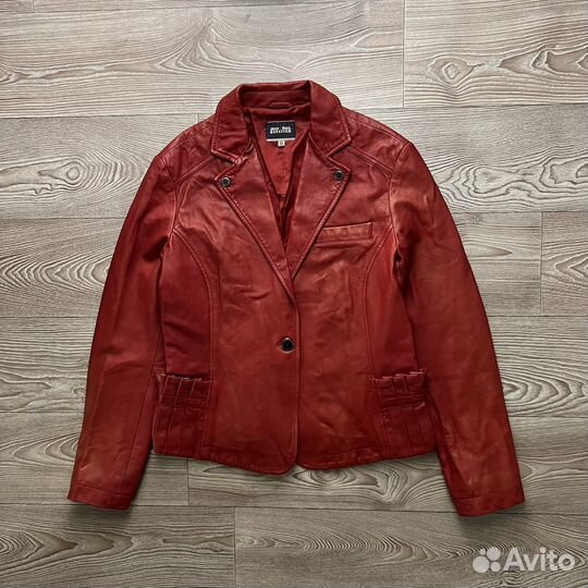 Кожанная Куртка Jean Paul Gaultier