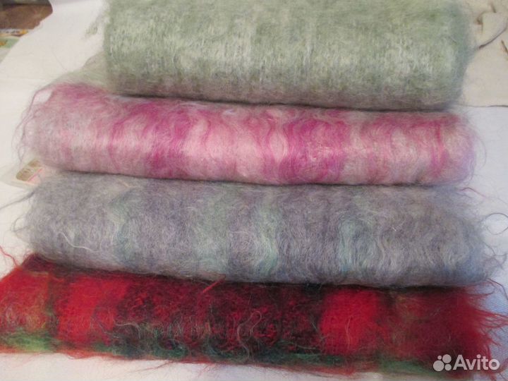 Шарф мохеровый СССР новый