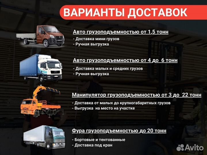 Доска обрезная / стройматериалы
