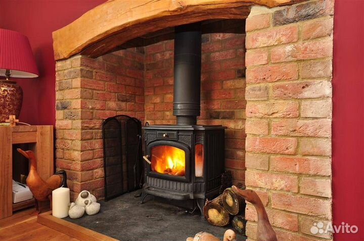 Печи камины барбекю из кирпича
