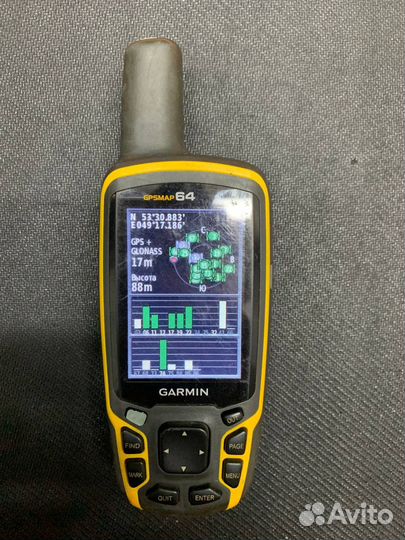 Навигатор garmin gpsmap 64 глонасс