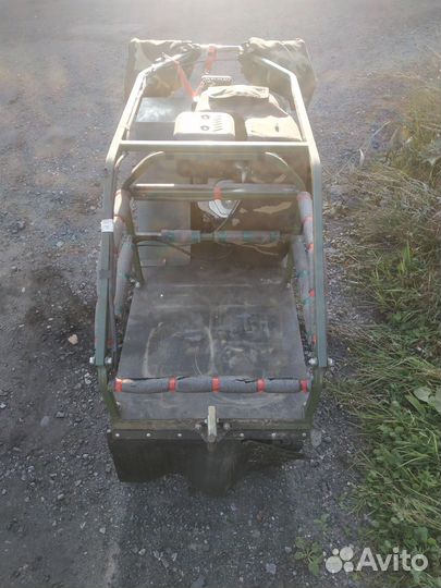 Мотобуксировщик мотособака 15 л с бу