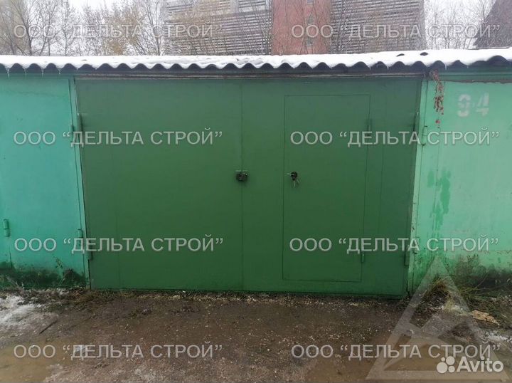 Гаражные ворота распашные 2040х2570 мм