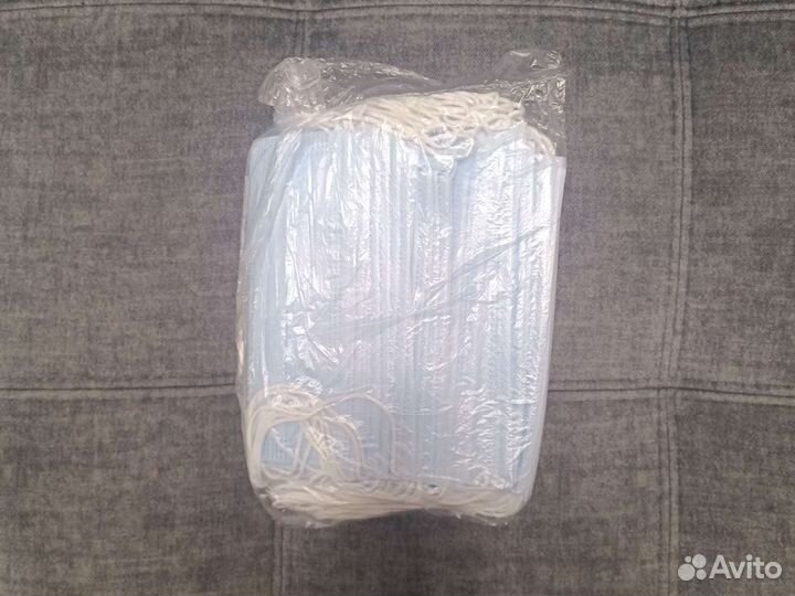 Маски мединские трехслойные 50шт в упаковке