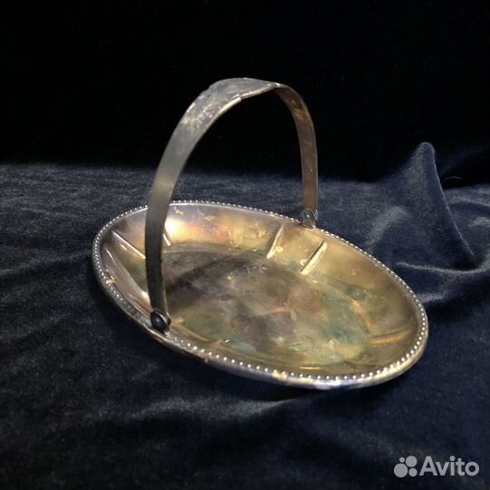 Корзиночка Ленинград мельхиор