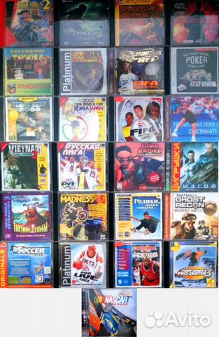 CD-диски (игры, фильмы, музыка, программы)
