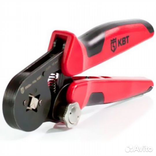 Пресс-клещи квт -16у для опрессовки наконечников ншви 0,25 - 16мм2 квадратный обжим