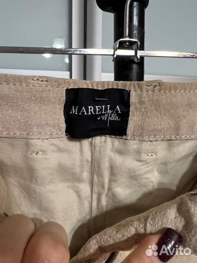 Шорты Marella 44 новые нат замша