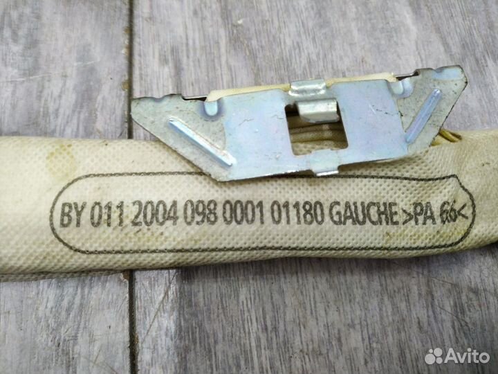 Подушка безопасности боковая левая Megane Меган 2