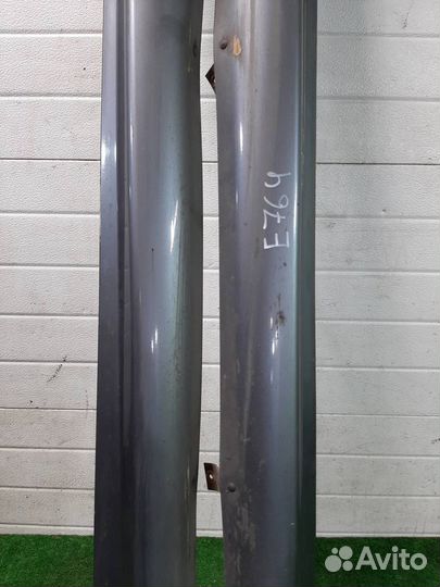 Накладки порогов комплект Opel astra H 2006