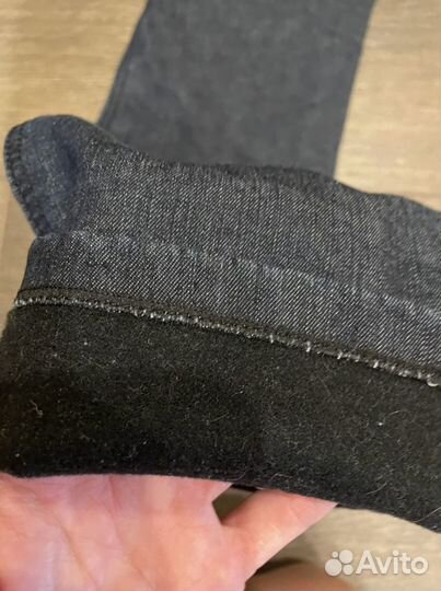 Джинсы для беременных утеплённые, 46 размер
