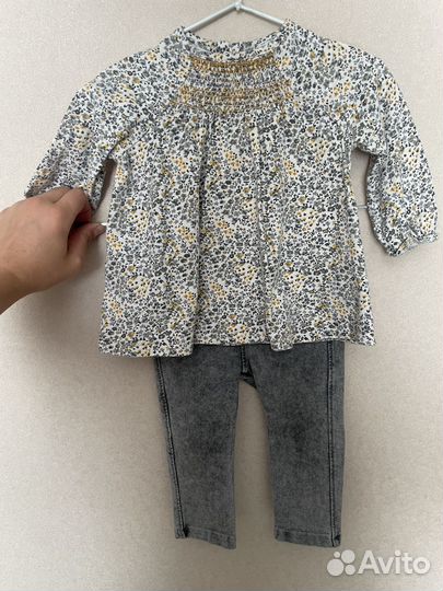 Кофта и лосины 74 80
