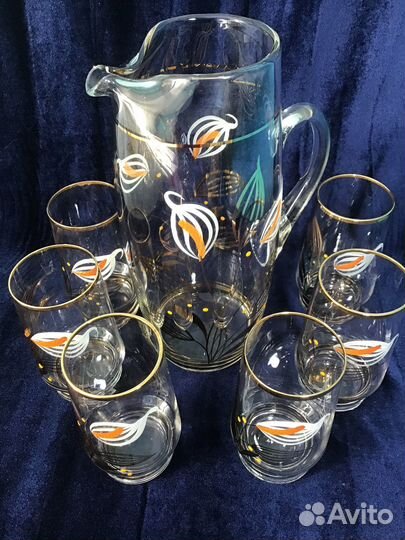 Кувшины и стаканы Чехия Богемия