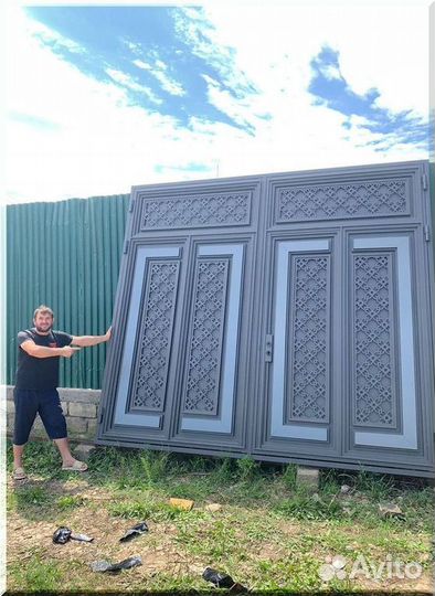 Ворота ковка