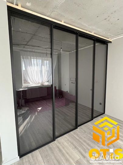 Стеклянные перегородки