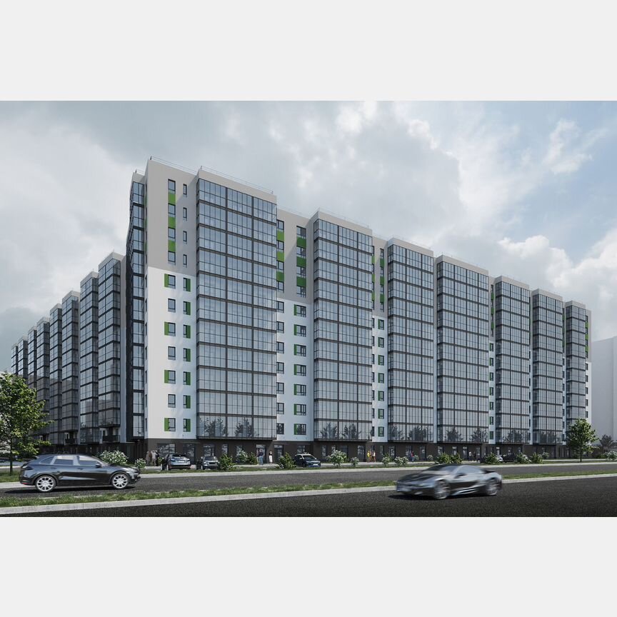 1-к. квартира, 28 м², 10/12 эт.