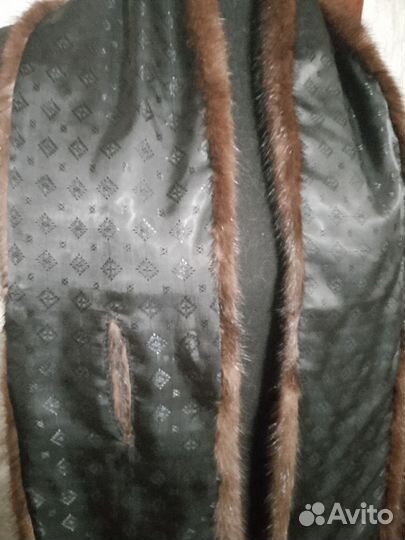 Шарф из меха норки