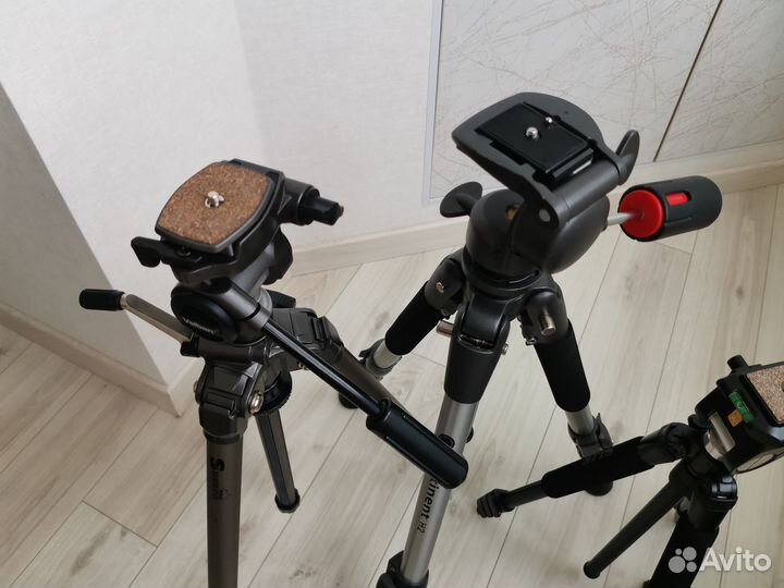 Штативы Velbon, Hama, Slik, Continent, Manfrotto