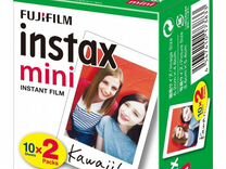 Fujifilm Instax Mini 20 снимков 2 картриджа
