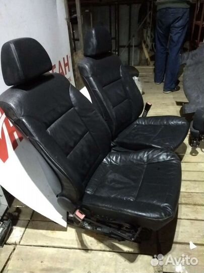 Сиденье переднее BMW 5 series e60 Кожа