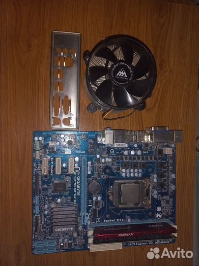 1155 комплект i3-2100/16GB