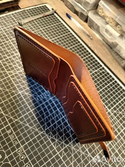 Обложка для документов натуральная кожа