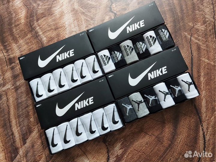 Носки Nike Puma Reebok Adidas