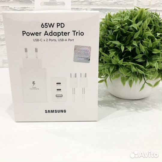 Комплект быстрой зарядки samsung 65w