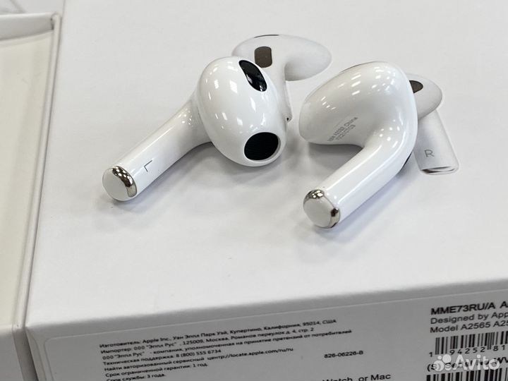 AirPods 3 с ориг чипом Airoha 1:1
