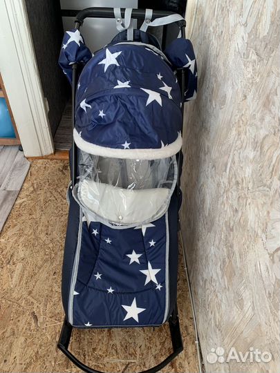 Санки коляска pikate