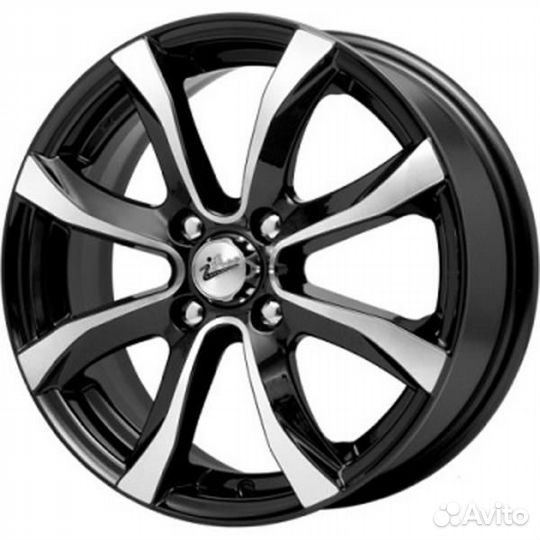 Диск iFree Дайс 6х15 PCD 4х108 ET 30 DIA 65,1 блэк