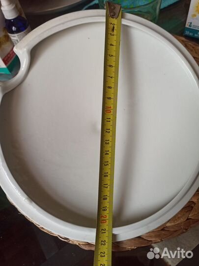 Фарфор, сервиз столовый из ГДР, Kahla Роза, крышка