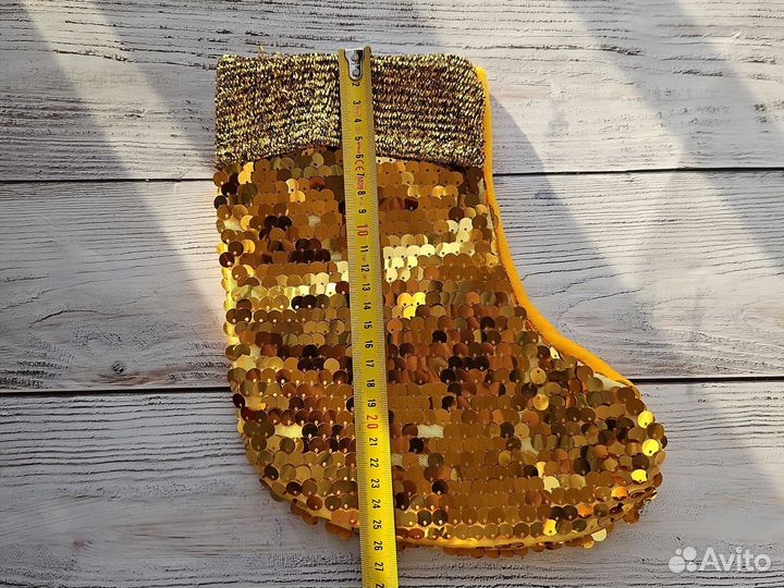 Новогодний носок для подарков