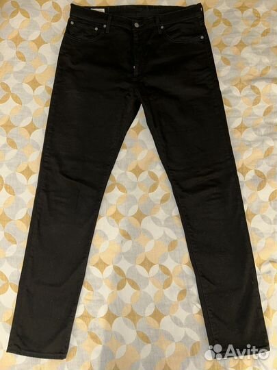 Оригинальные Джинсы Levi's 512 черные мужские